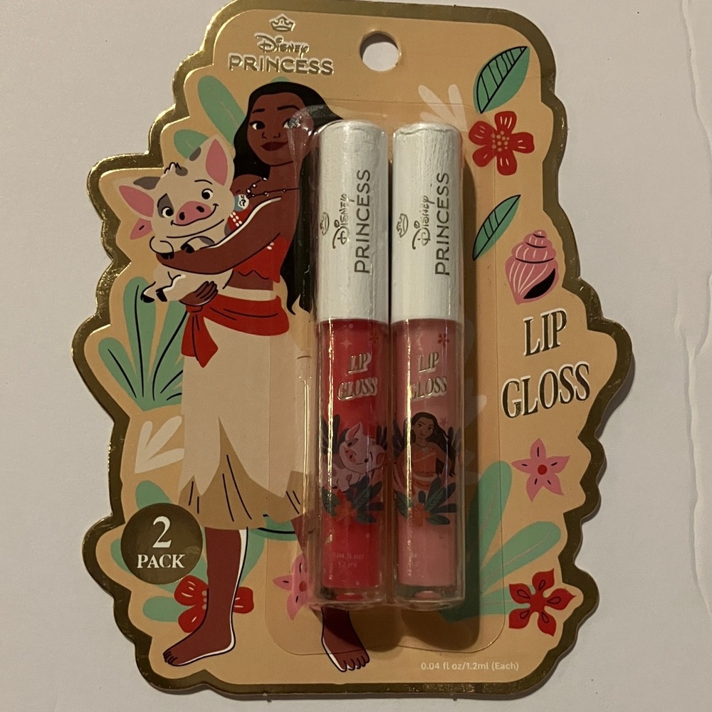 Disney Princess Moana Lip Gloss and Balm Set (3 packs -6 items total) - Picture 6 of 6